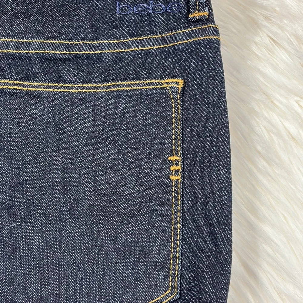 Bebe Quinn Skinny Dark Denim 29 - Picture 5 of 7